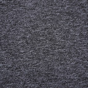 Betap, Metrážny koberec Debut 79, na mieru, šíře 4m, čierna, filc, detská izba