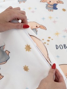 Obliečky mikroplyš Harry Potter - Tiny Dobby 140 × 200 cm, 70 x 90 cm