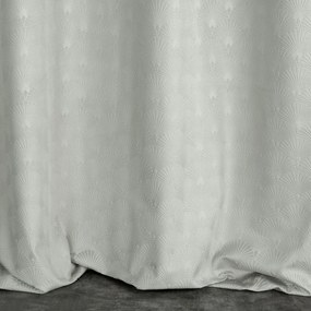 ZATEMŇOVACÍ ZÁVES NA KRÚŽKOCH JULIA 140X250 CM STRIEBORNÁ