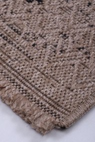 Koberec Indiana 08524A JUTE / BLACK