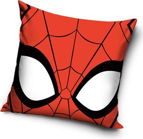 Carbotex Obliečka na vankúšik 40x40 cm - Spider-man "Face"
