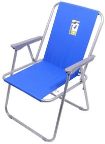 CATTARA Kempingová záhradné skladacie stoličky modrá BERN 2kg, max 110kg