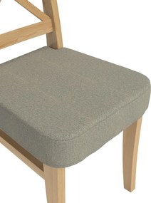 Sedák na stoličku Ingolf farba produktu béžová látka zapletaná