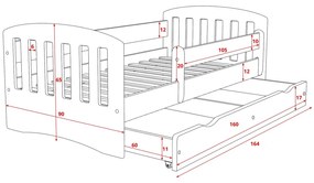 Detská posteľ Classic1
