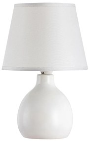 RABALUX Stolná lampa INGRID, biela