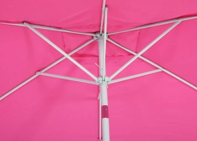 Slnečník N23 2x3m polyester/hliník - ružová