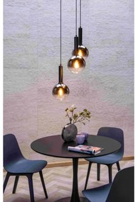 Lucide 45402/13/30 - Luster na lanku MARIUS 3xE27/40W/230V čierna