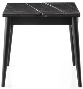 Jedálenský stôl Totem Black Marble