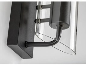 Rabalux 75027 - Kúpeľňové nástenné svietidlo TEODORO 1xE14/12W/230V IP44 čierna