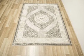 Koberec Garda P0540 Ornament sivý / krémový