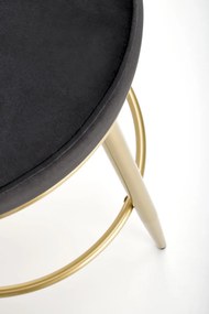 Barová židle H115 černá
