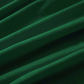 Biante Zamatový oválny obrus Velvet Prémium SVP-032 Zelený 120x200 cm