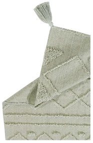 Svetlozelený prateľný ručne tkaný bavlnený koberec 170x240 cm Tribu Olive – Lorena Canals