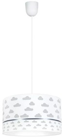 Detský luster PIKKI 1xE27/60W/230V šedá