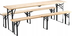 CH Skladací pivný set Banquet 3v1