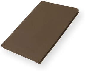 Biante Bavlnené prestieradlo/plachta Moni MOD-513 Hnedé khaki 140 x 240 cm