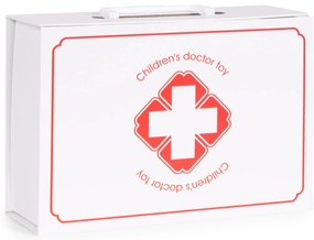 Drevená sada pre malého lekára v kufríku, 34 dielov