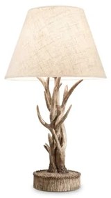 Ideal Lux - Stolná lampa CHALET 1xE27/60W/230V parožie