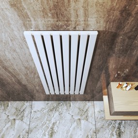 Gamma Vertical, vykurovacie teleso 600x1400 mm, 916 W, biela matná, GMA-VERT-14060-WH