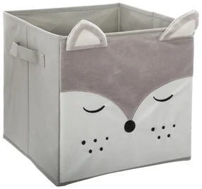Úložný box Wolf, 29x29x29 cm, sivá