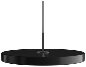 Čierne LED závesné svietidlo s kovovým tienidlom ø 43 cm Asteria Medium – UMAGE