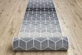 Behúň  HEOS 78590 krém / strieborný / antracit, kocka