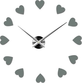 SENTOP | Veľké nástenné hodiny s motívom srdca I SENTOP 12S051 Wall clock HEU- analógové