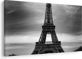Obraz - Ružové auto v Paríži (90x60 cm)