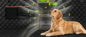 Podložka do auta pro psy GOLDEN černá