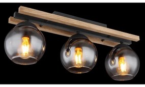 Globo 15569-3DW - Prisadený luster CONNI 3xE27/25W/230V