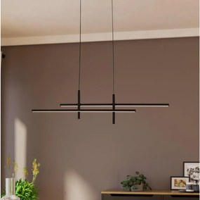 Eglo 901885 - LED luster na lanku TREPILIANO LED/20W/230V čierny