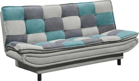 XXXLutz ROZKLADACIA POHOVKA, textil, kompozitné drevo, tyrkysová, bahenná hnedá, tmavosivá MID.YOU - Sedačky - 002220034402