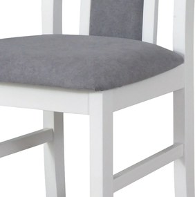 Sconto Jedálenská stolička BOLS 14 sivá/biela