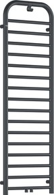 Deante Silia, kúpeľňový radiátor 500x1570 mm, 586W, grafitová, DEA-AGI_DG51
