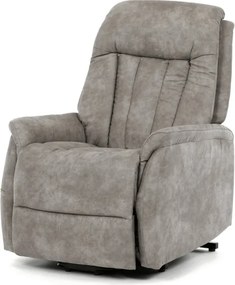 Polohovacie kreslo sivé, elektrické TV-Q8575 GREY3