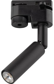 LED Bodové svietidlo do lištového systému LAGOS 1xG9/3W/230V čierna