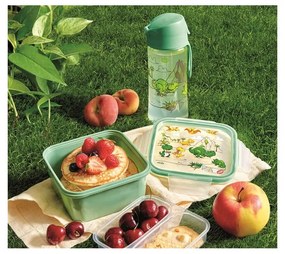 Zelená tritanová detská fľaša 500 ml Dinosaur – Snips
