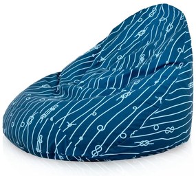 Sedací vak DROP XXL marine