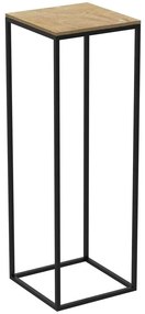 Stojan na kvety 70x24 cm čierna