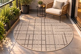 Koberec Jeans (In/Outdoor) 19507/P19-K rozmery koberec: 140x140 cm