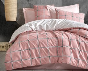 Cottonbox obliečka 100% bavlnené renforcé Rony pink - 140x220 / 70x90 cm