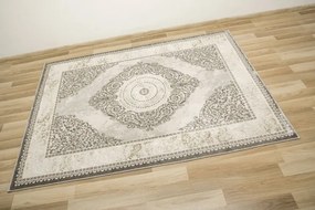 Koberec Garda P0540 Ornament sivý / krémový