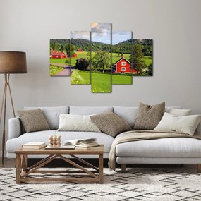 Obraz vidieka (150x105 cm)