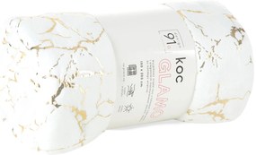 DEKA GLAMO 200X150 CM BIELA