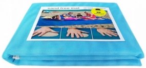 AFF Plážová podložka - 200x200 cm - modrá