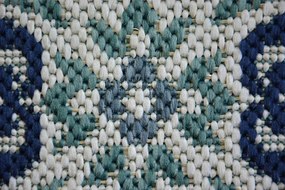 Koberec COLOR 19246/969 SISAL Kvety biely