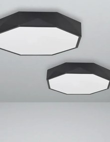 LED stropné svietidlo Eben 40 čierne