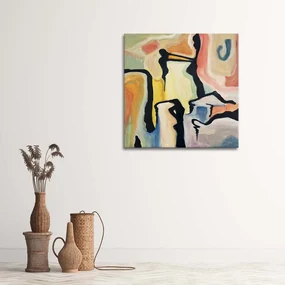 Gario Obraz na plátne Pastelová kompozícia Rozmery: 60 x 60 cm