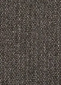 Koberce Breno Metrážny koberec REWIND 900 Braille 7055, šíře role 400 cm, hnedá