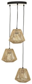 Atmosphera - Luster na lanku JILY 3xE27/40W/230V juta P6556